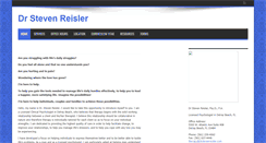 Desktop Screenshot of drstevenreisler.com